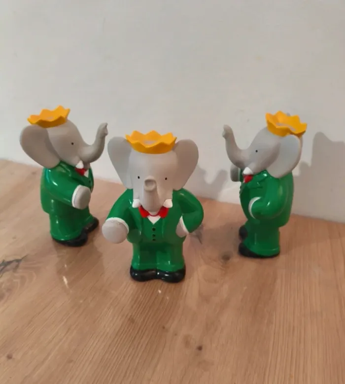 Figurine Babar publicitaire vintage - photo numéro 2