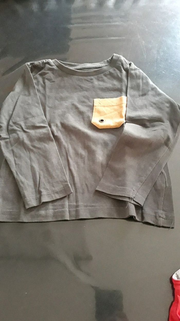 Lot 2 Tee-shirt manches longues 3 ans - photo numéro 3