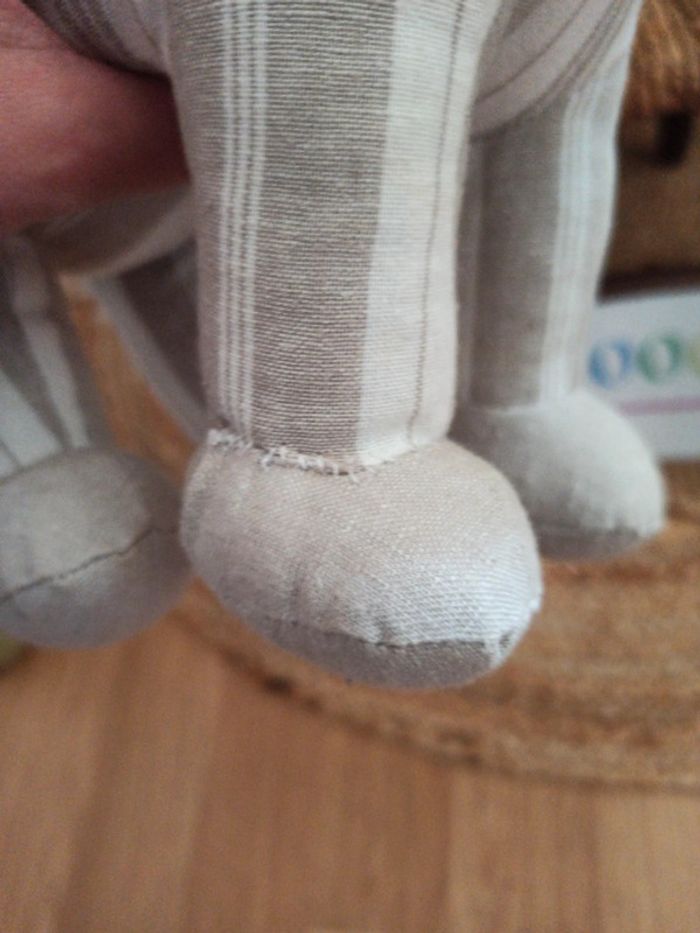 Peluche cheval Lin coton BE - photo numéro 4