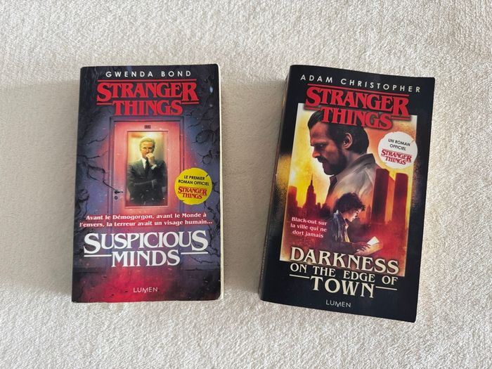 Livres Stranger Things