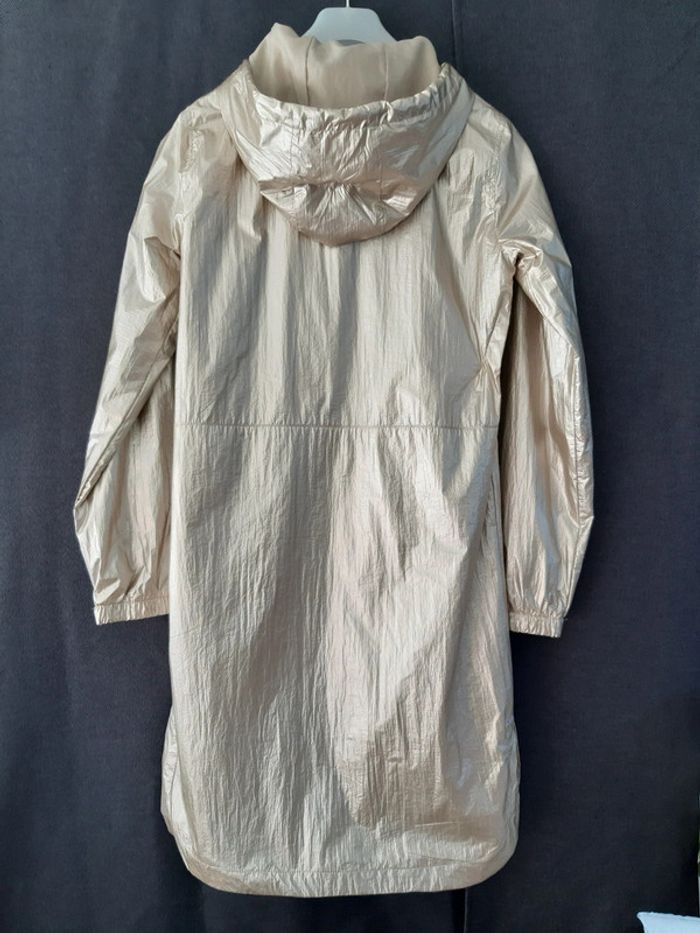 Imperméable doré NEUF taille XS - photo numéro 3