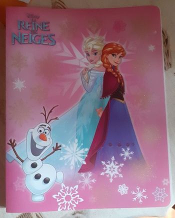 Classeur Reine des Neiges neuf