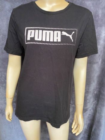 Teeshirt puma noir taille s