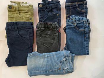 Lot de 7 jeans - Taille 9 mois