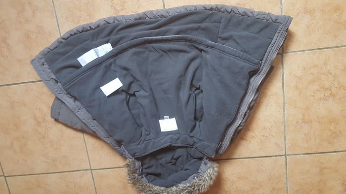 Manteau à capuche hiver garçon 3 ans kaki Vert Baudet - photo numéro 9