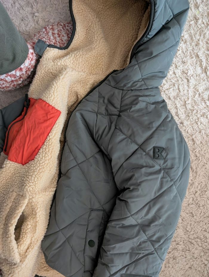 Manteau hiver 2 côtés neuf Okaïdi - photo numéro 8