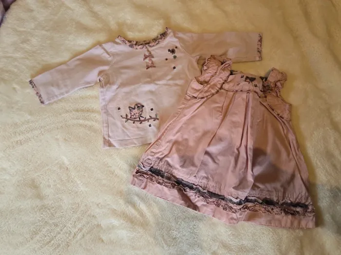 Lot vêtements bébé 9 mois fille - photo numéro 10