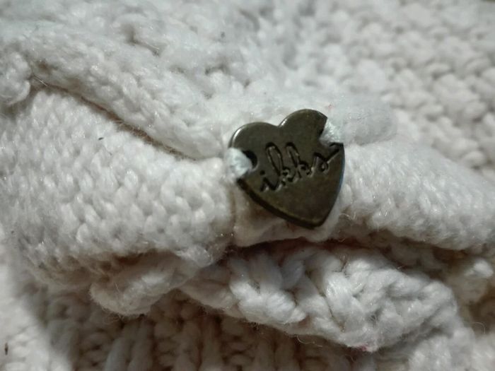 Bonnet hiver bébé fille beige crème  IKKS 45 cm - photo numéro 3