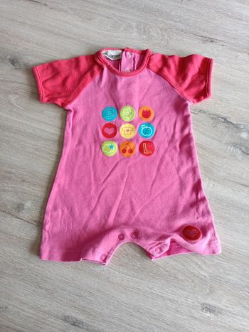 44. Pyjama combishort Tout Simplement 6mois 67cm
