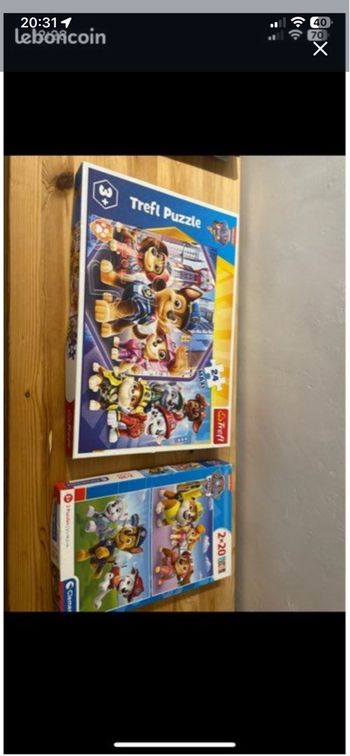 Lot Puzzles pat patrouille 