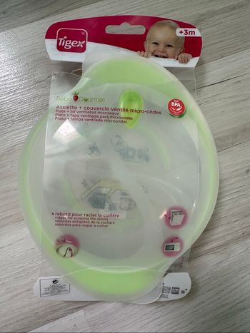 Assiette avec couvercle Tigex