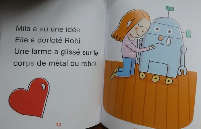 "Robi le petit robot" livre CP - photo numéro 3