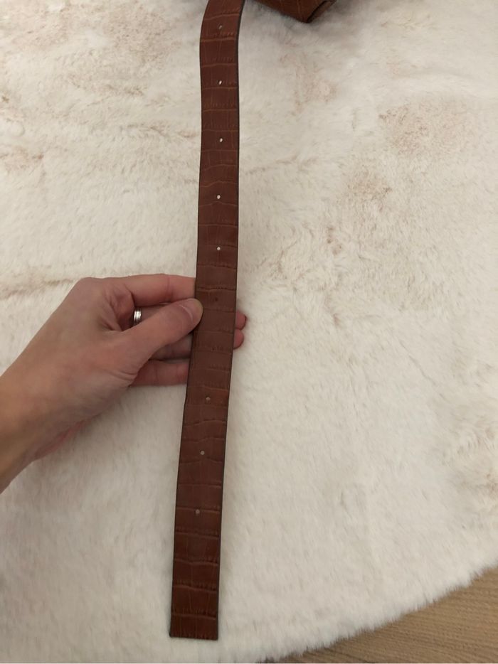 Petit sac banane ceinture marron - photo numéro 5