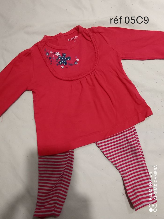 ensemble leggins et tunique de In Extenso 1 an réf 5 C8