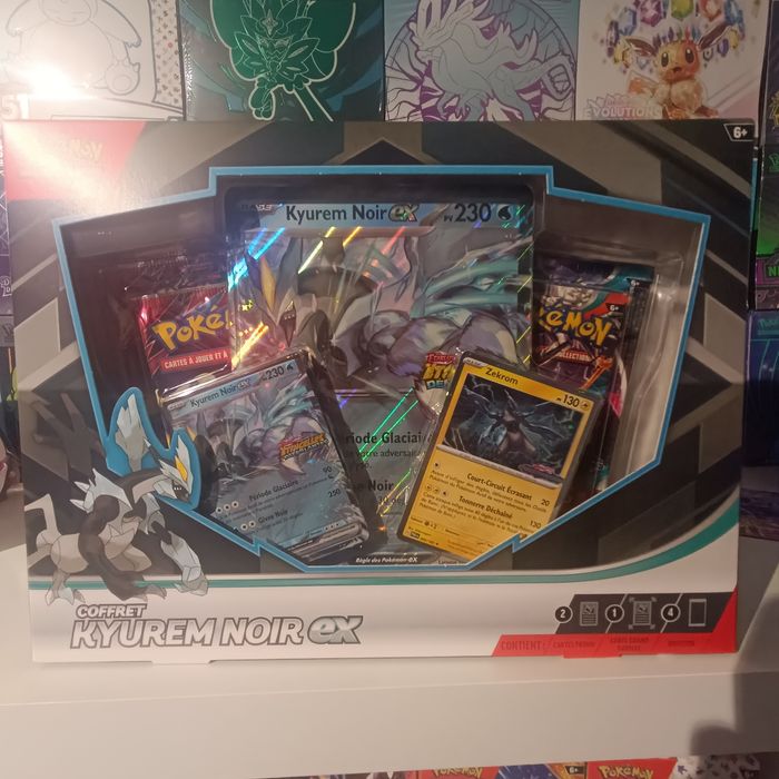 Lot 3 coffret pokémon Kyurem noir ex neuf - photo numéro 3