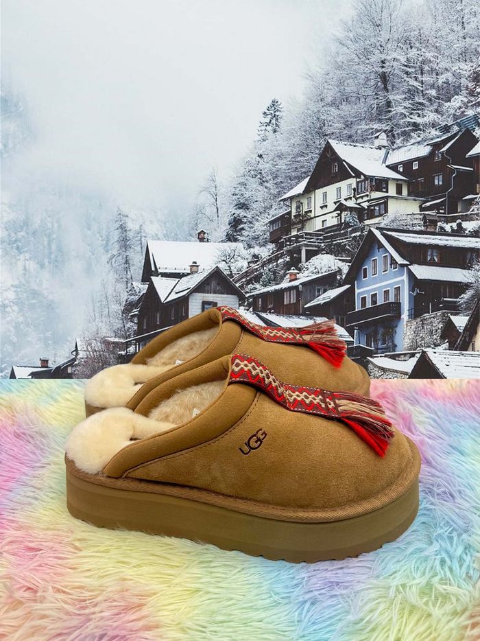 Pantoufles d'hiver UGG Tazzle, couleur châtaigne, pointure 38