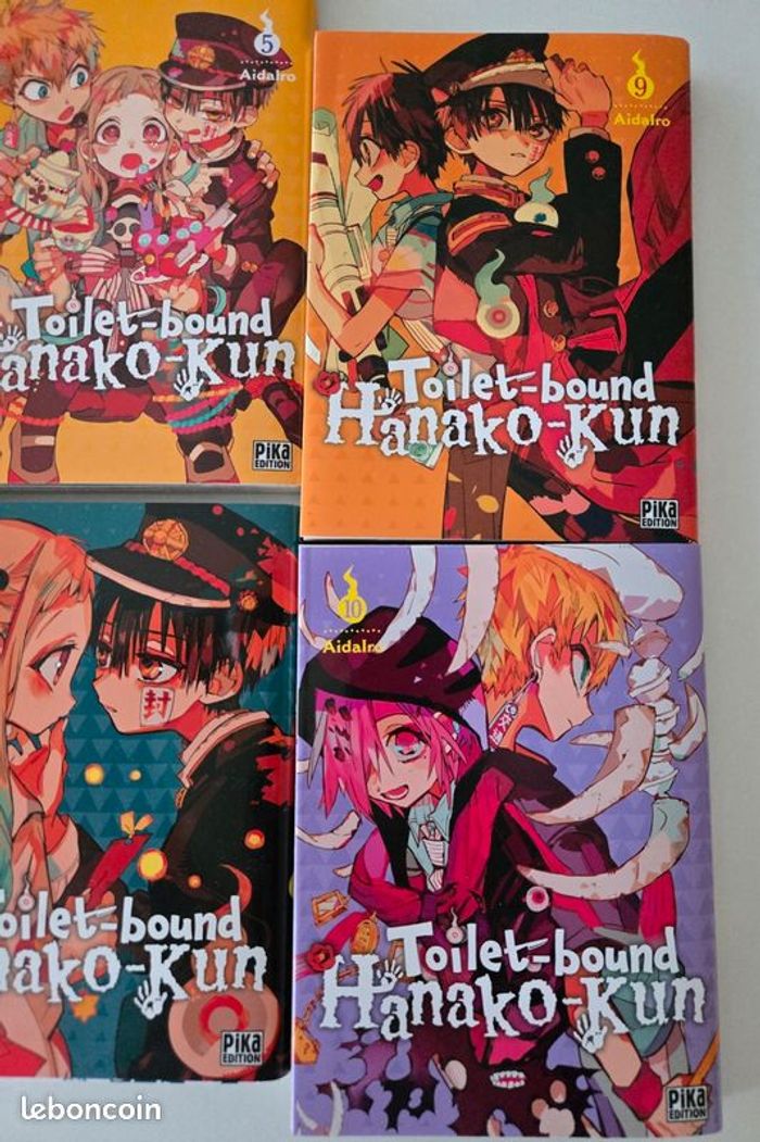 Lot de 11 Manga Toilet bound Hanako Kun. Neuf - photo numéro 3