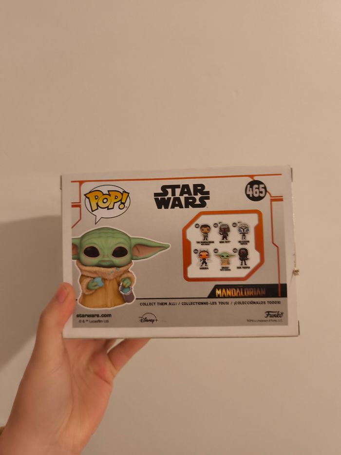 Figurine Disney Funko pop star wars mandalorian grogu - photo numéro 3