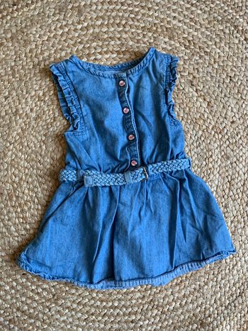 Robe en jean’s 6 mois