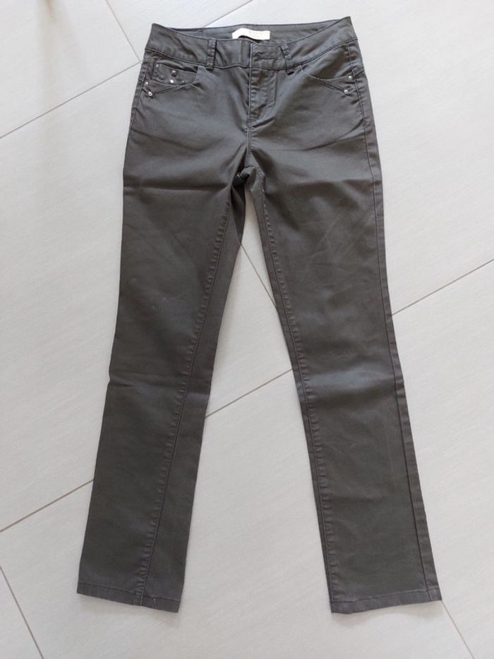 Jean marron droit