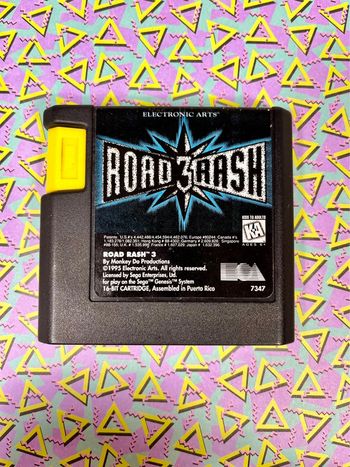 Jeu Sega Mega Drive Road Rash 3