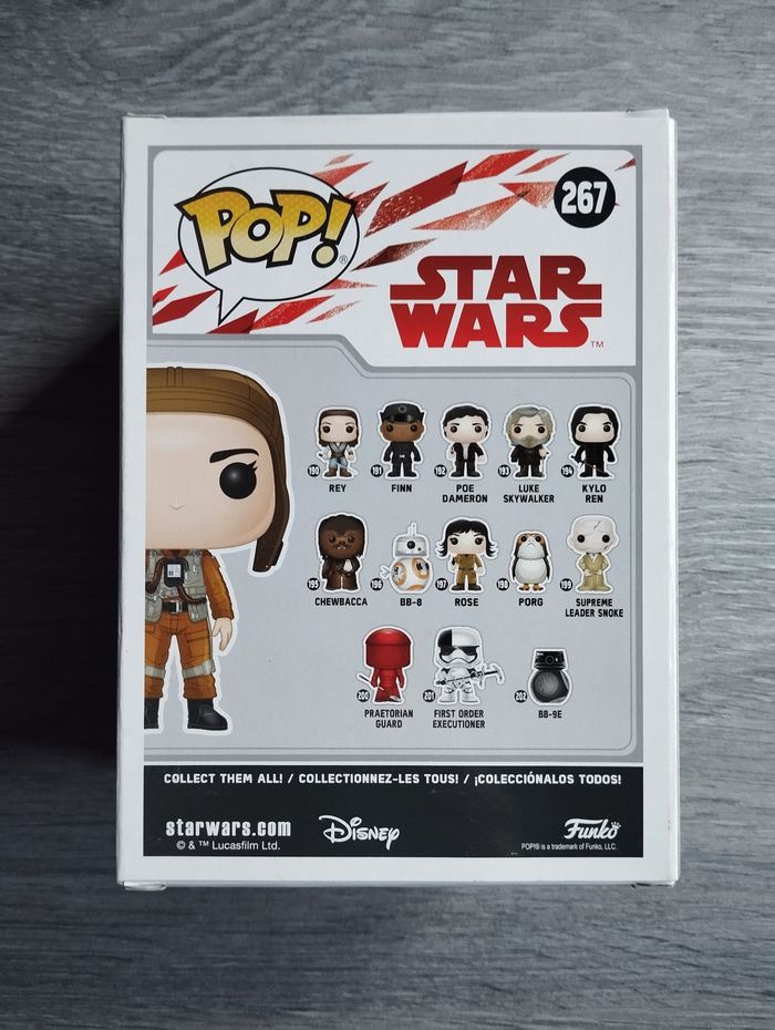 Star Wars Figurine Funko Pop N° 267 (Paige) il - photo numéro 6