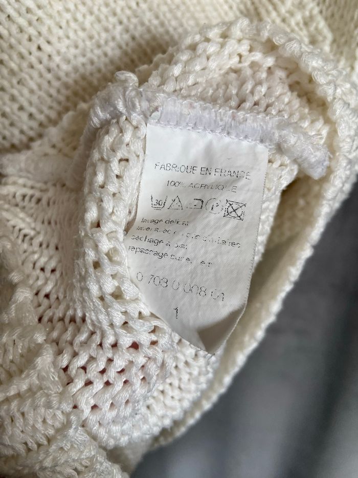 T-shirt en maille côtelée - photo numéro 4