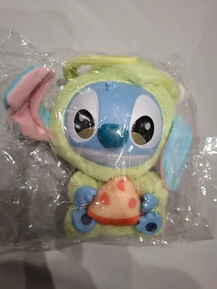 Mignonne peluche stitch vert - photo numéro 4