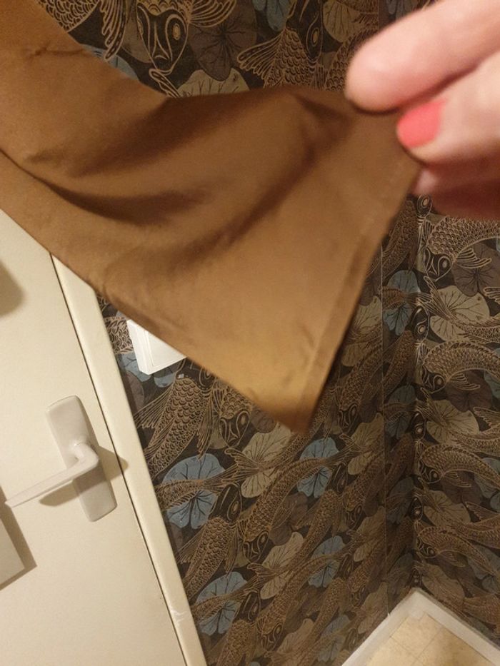 Ensemble blazer court et pantalon satiné - photo numéro 8