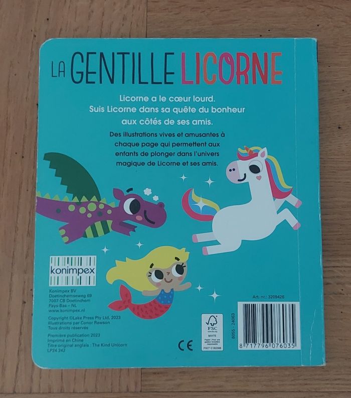 La gentille Licorne - Konimpex - photo numéro 4