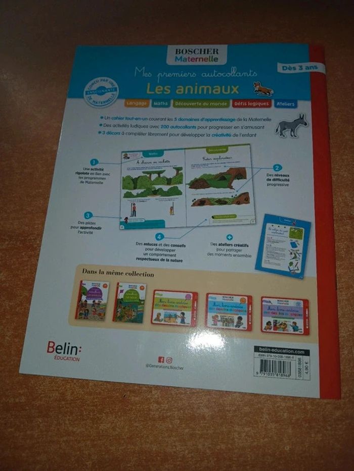 Mes premiers autocollants les animaux - photo numéro 2