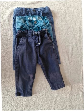 Lot de 3 pantalons 12 mois