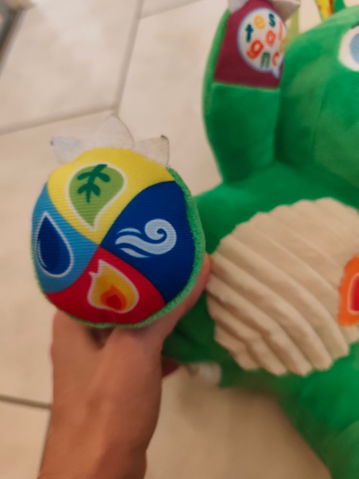 Peluche d'éveil Mon copain le dragon - photo numéro 6