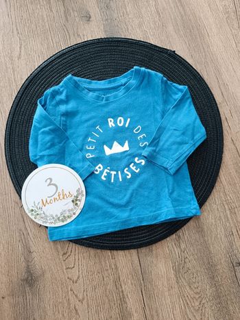T-shirt ml 3mois