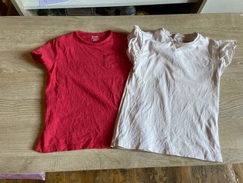 Lot de 2 tee shirt fillle