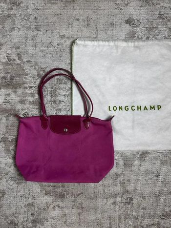 Sac longchamp le pliage rose taille S 596