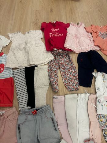 Lot vêtements bébé fille 12 mois