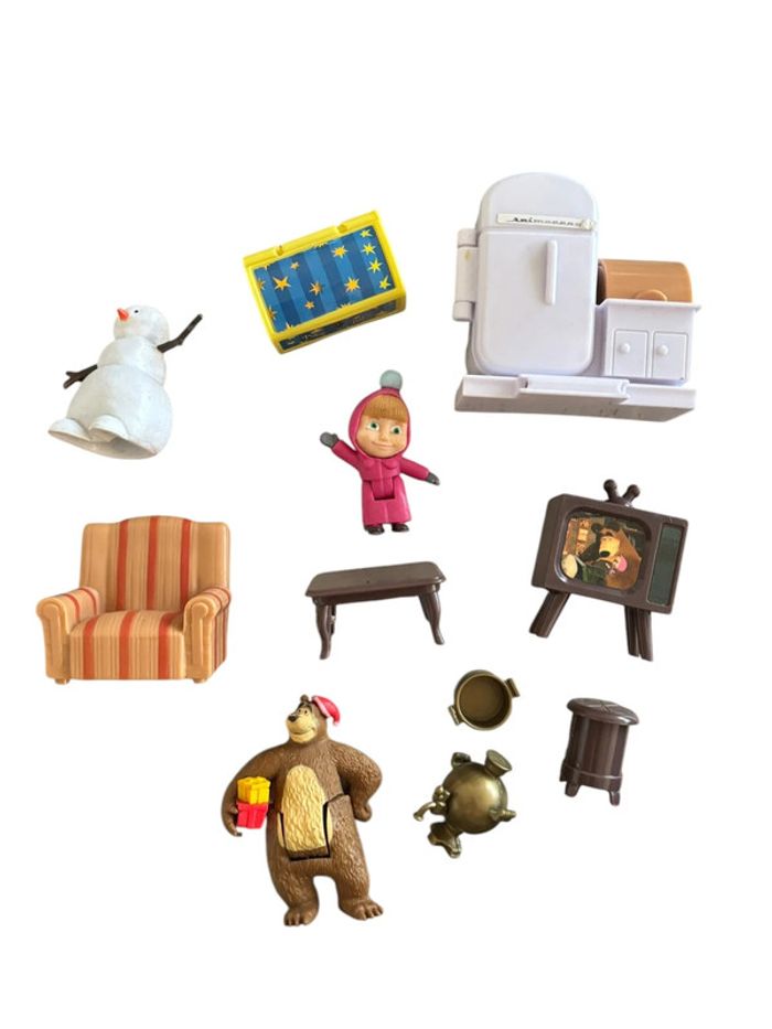 Figurines et accessoires Masha et Michka - photo numéro 2