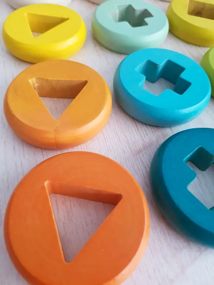 Camion multi color en bois Janod - photo numéro 7