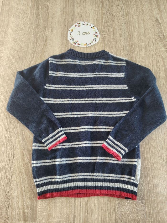 Pull en coton et angora garçon 3ans catimini tbe - photo numéro 5