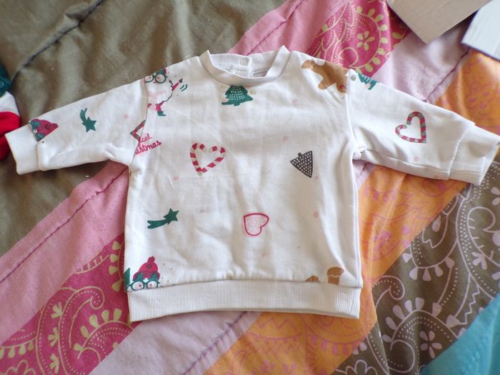 Sweat de Noël 6 mois