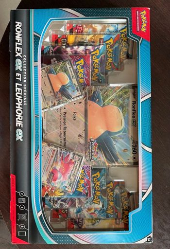 Pokémon JCC Coffret Dresseur d'élite Écarlate et Violet – Forces Temporelles – Vert-de-Fer & Ensemble de Trois boosters Écarlate et Violet – Forces Temporelles – Mélo
