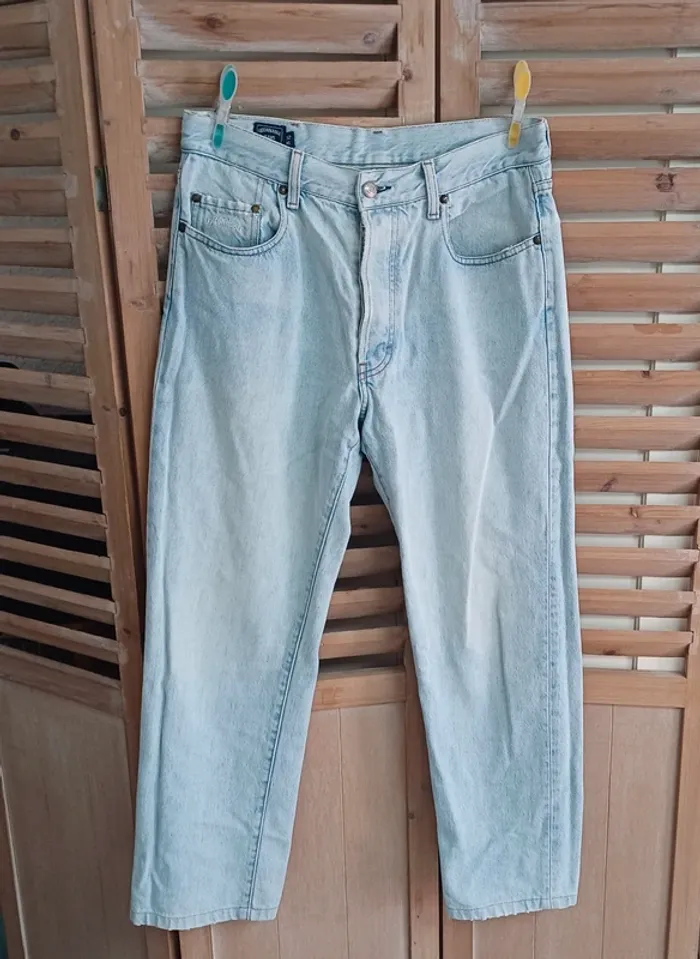 Pantalon jean bleu clair homme taille 38/40