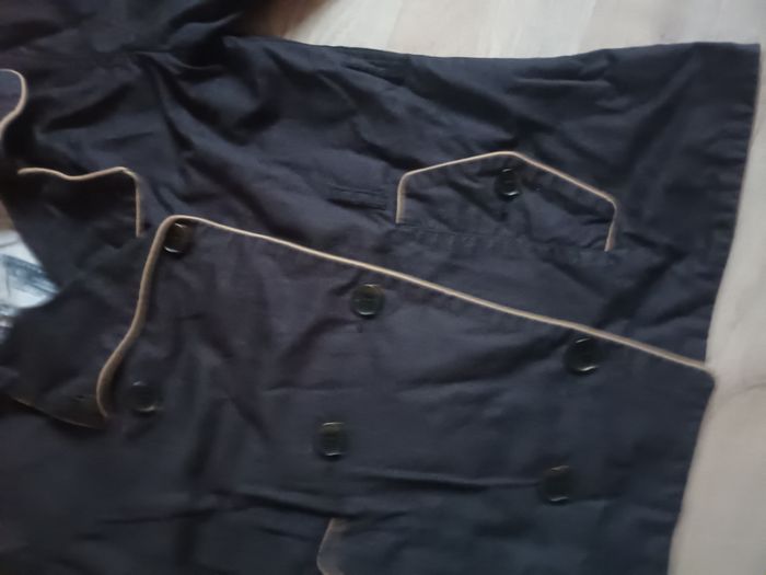 Veste automne strech 12ans ikks fille noir aveccpoches - photo numéro 2