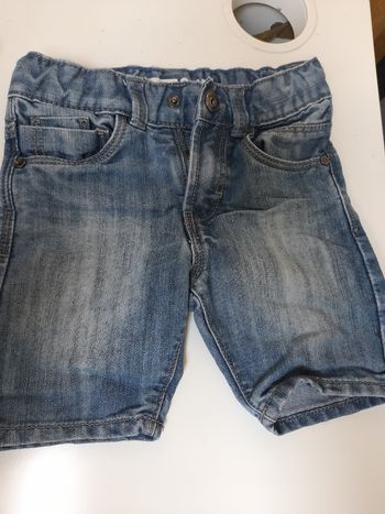 Short en jeans