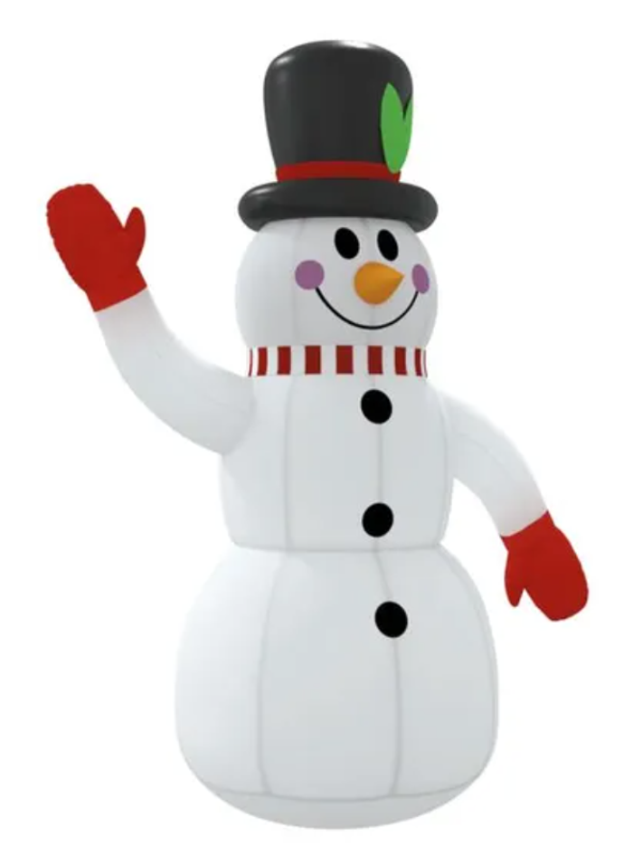 Neuf 300 cm Bonhomme de neige gonflable + LED Neuf - photo numéro 3