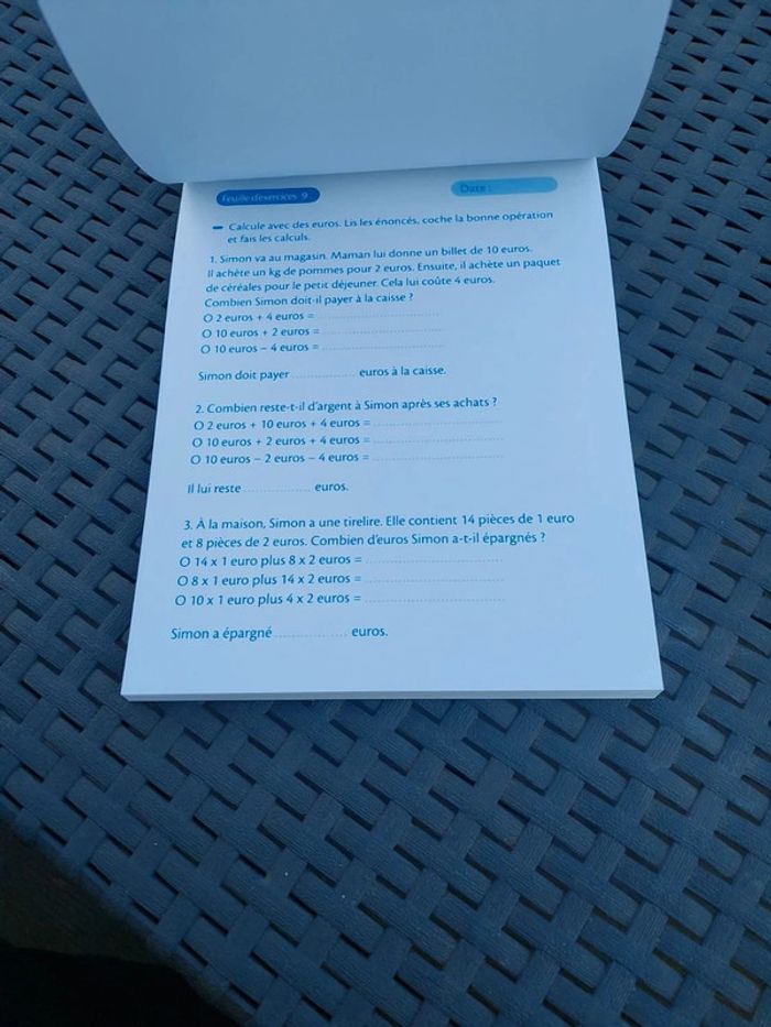 Feuille d exercices - photo numéro 3
