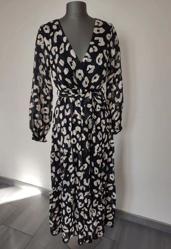 Robe longue léopard taille M/L