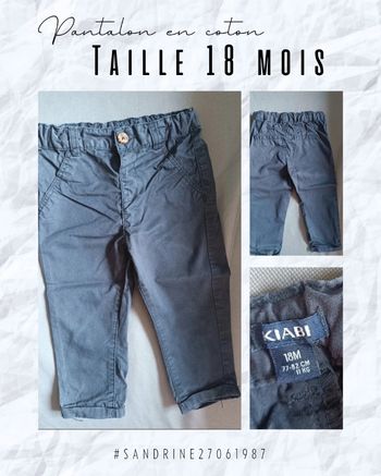 Pantalon bleu marine