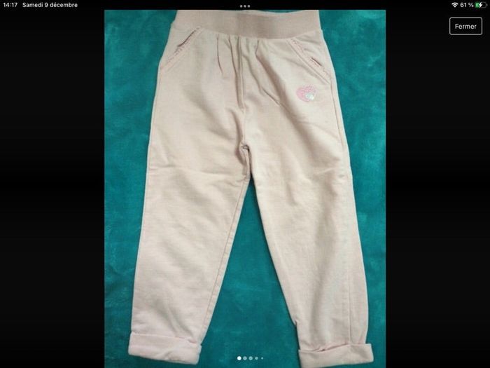 pantalon graine de rêve 23 mois 2 ans tbe 80% coton